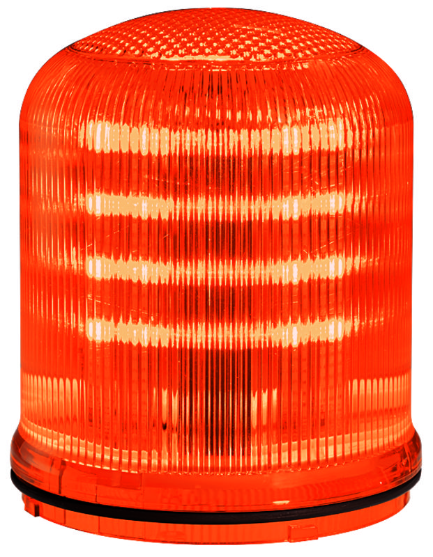 LED Blitzlicht Ultra flach orange 12/24V